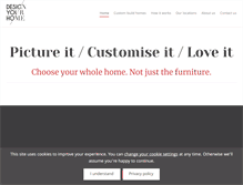 Tablet Screenshot of designyourhome.com